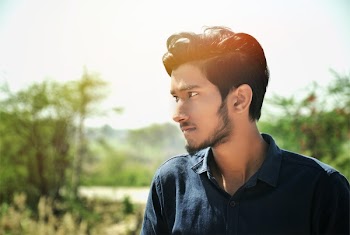 Man Looking on Left