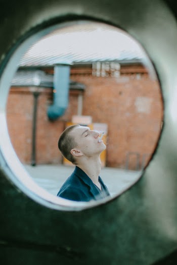 Man Looking Up