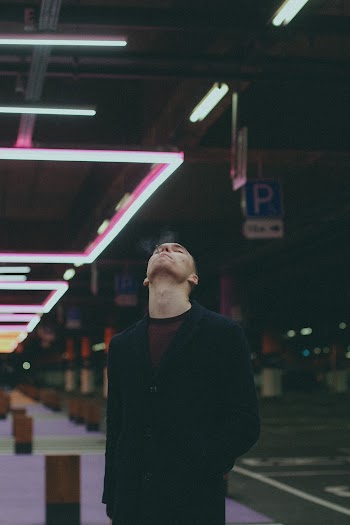 Man Looking Up