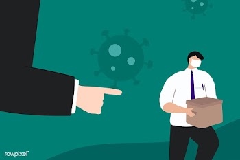 Man losing his job due to coronavirus vector | Free  vector - 2307627