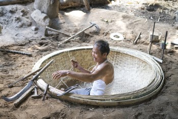 Man Making Basket
