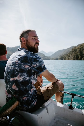 Man On A Boat