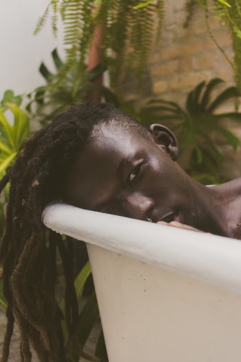 Man on Bathtub
