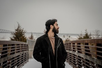 Man on Bridge