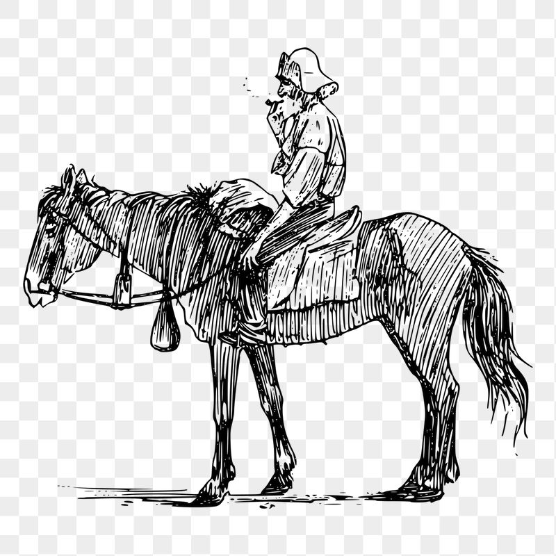 Man on horseback png sticker, | Free PNG - rawpixel