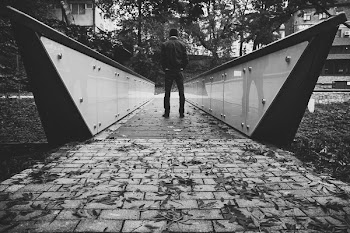 Man on the bridge