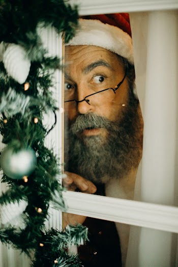Man Peeping at the Window