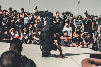 Man Performing Hip Hop Dance