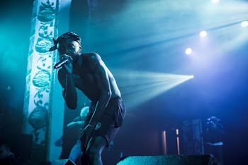 Man Performing on Stage