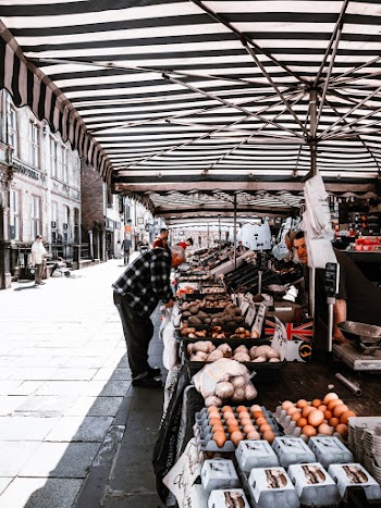 Man Picking Food At The Market