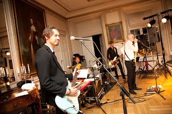 Man Playing Electric Guitar