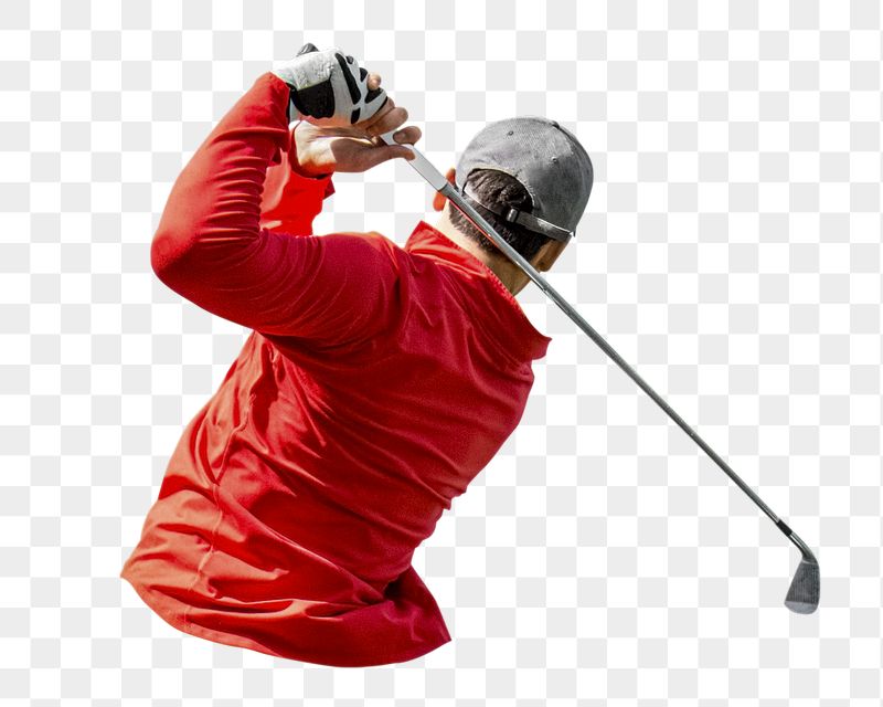 Man playing golf png sticker, | Free PNG - rawpixel