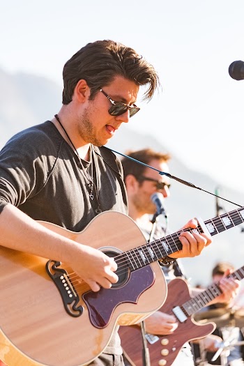Man Playing Guitar