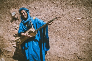 Man Playing Guitar