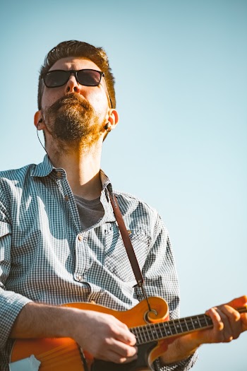 Man Playing Guitar