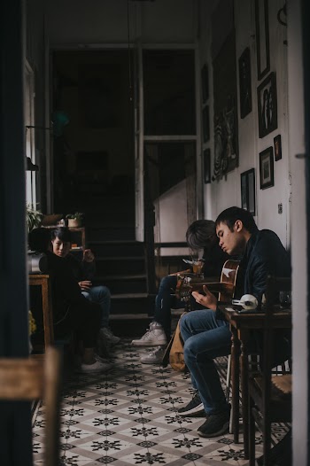 Man Playing Guitar
