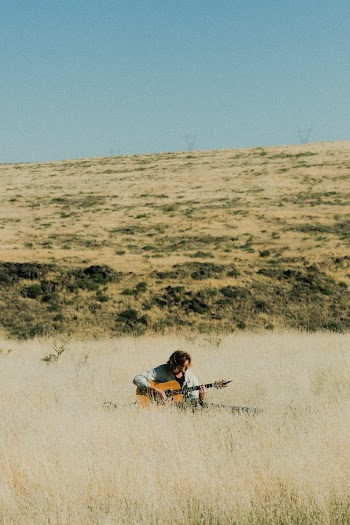 Man Playing Guitar Outdoor