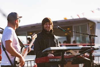 Man Playing Keyboard