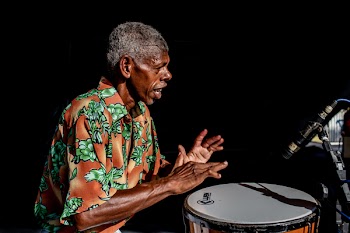 Man Playing Percussion Instrument