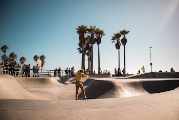 Man Playing Skateboard