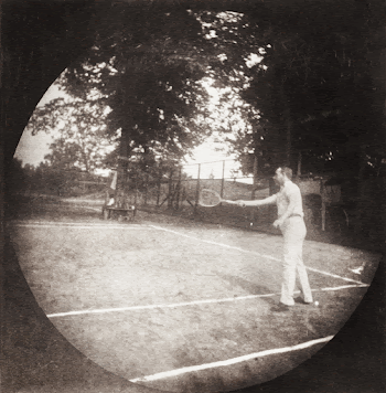 Man Playing Tennis in Circular | Free Photo - rawpixel