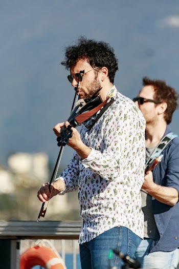 Man Playing Violin