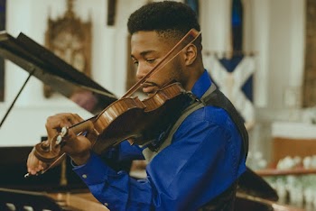 Man Playing Violin