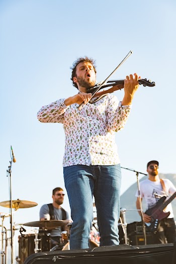 Man Playing Violin