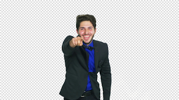 Man Pointing Finger PNG Transparent Image