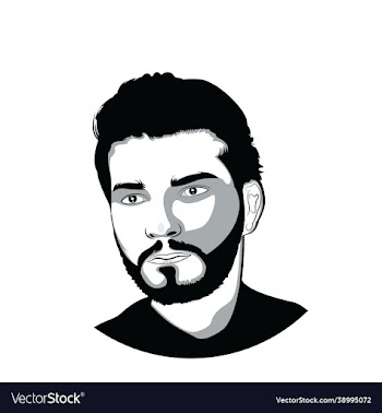 man portrait silhouettes
