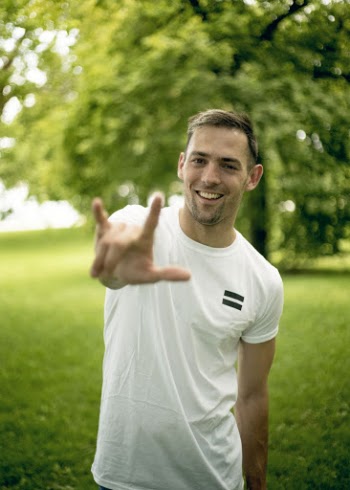 Man Raising Right Hand
