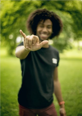 Man Raising Right Hand