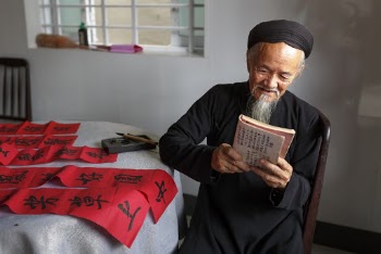 Man Reading A Book