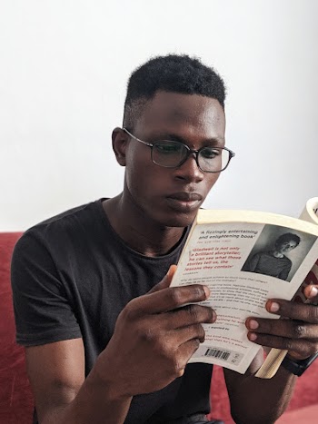 Man Reading a Book