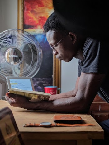 Man Reading Book