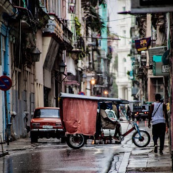 Man Riding Bike