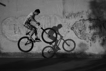Man Riding Bike