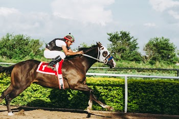 Man Riding Horse