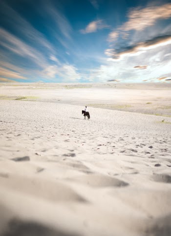 Man Riding Horse 