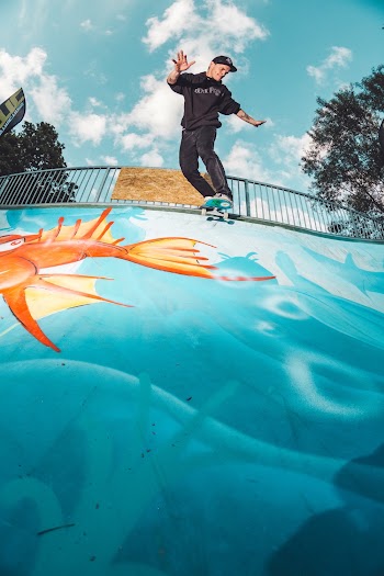 Man Riding Skateboard