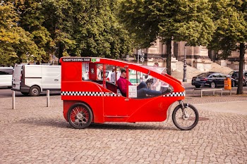 Man Riding Trike