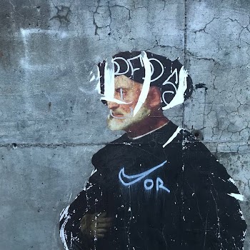 man's face