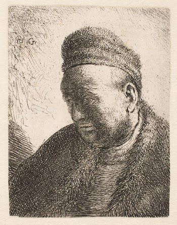 Man's head.Rembrandt's father | Free Photo - rawpixel