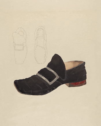 Man's Shoe (1935&ndash;1942) by Gladys | Free Photo - rawpixel