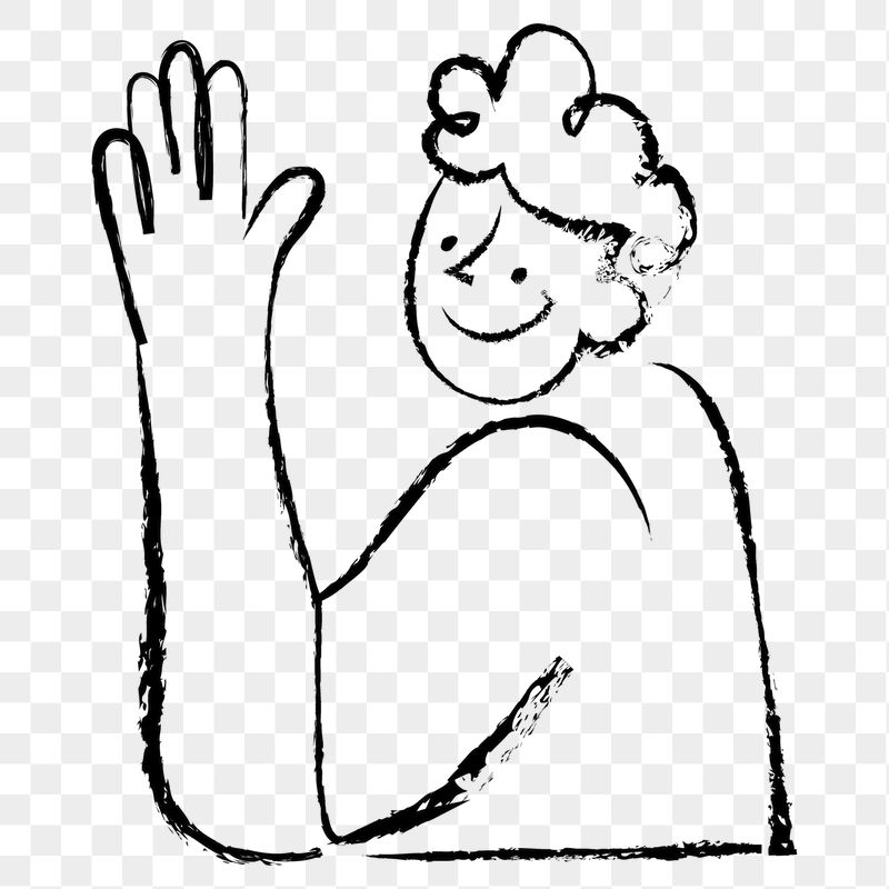 Man showing png hand sticker, | Free PNG Illustration - rawpixel