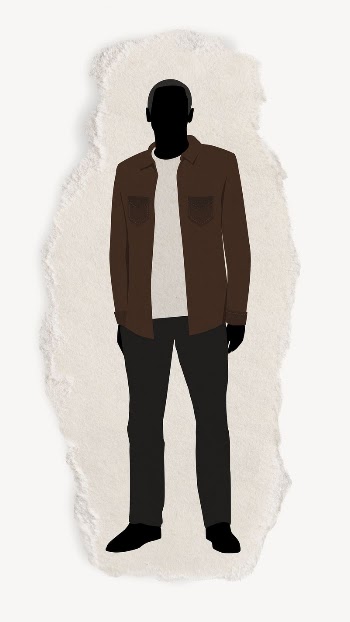 Man silhouette, full body length, | Free PSD - rawpixel