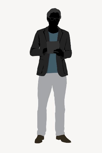 Man silhouette, full body length | Free Vector - rawpixel