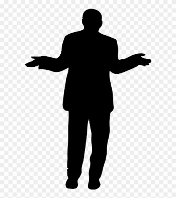 Man Silhouette People Clipart - Man Clipart No Background