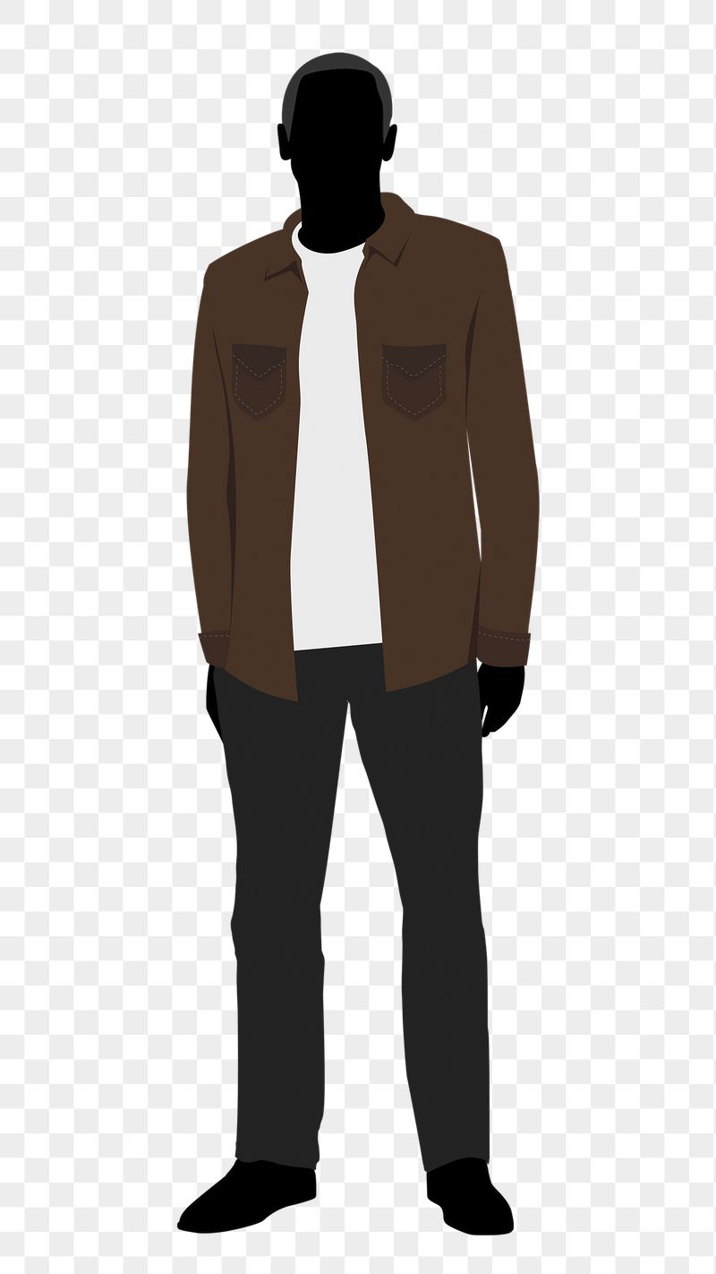 Man silhouette png sticker, full | Free PNG - rawpixel