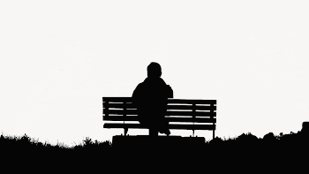 Man silhouette watching view, border | Free PSD - rawpixel